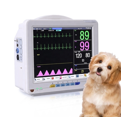 Portable Veterinary ICU Monitor 12.1 Inch Portable Animal Veterinary Patient Monitor