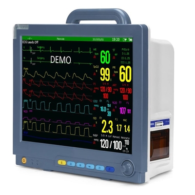 Bedside / ICU Sinnor SNP9000M 15&quot; Multiparameter ICU Diagnostic Portable Patient Monitor