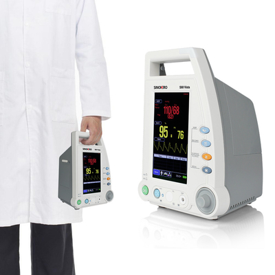 View S60 Testing Device Easy Carrying 7 Inch Vital Signs Monitor NIBP SPO2 RP Patient Monitor With Built-in Battery