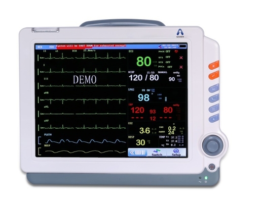 12.1 inch TFT Color Screen High Resolution Multiparameter Patient Monitor OSEN9000 OSEN8000