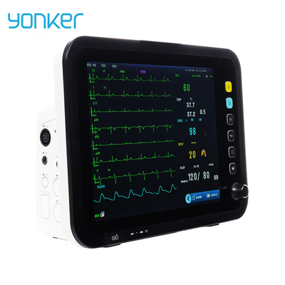 Hospital ICU Patient Monitor Portable Vital Signs Multiparameter Patient Monitor Bedside Medical Monitor